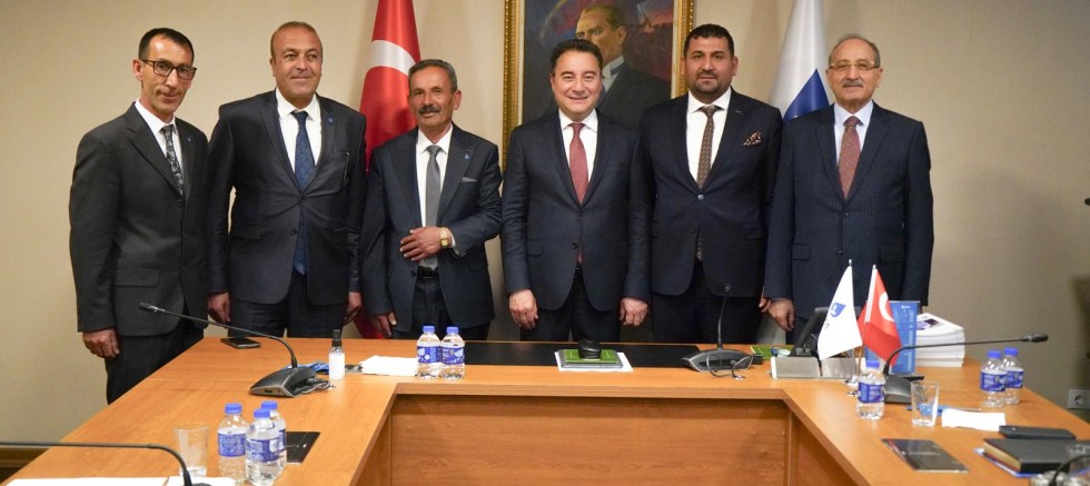 Bulanık'lı Başkanlardan DEVA Partisi Genel Başkanı Ali Babacan’a Ziyaret